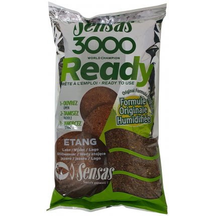 Sensas Krmení 3000 Ready Etang 1,25kg