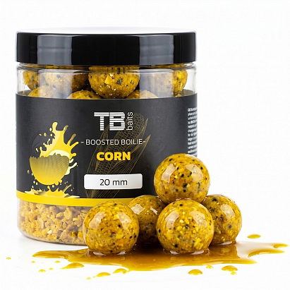 TB Baits Boosterované Boilie Corn 120 g TB Baits Boosterované Boilie Corn 120 g