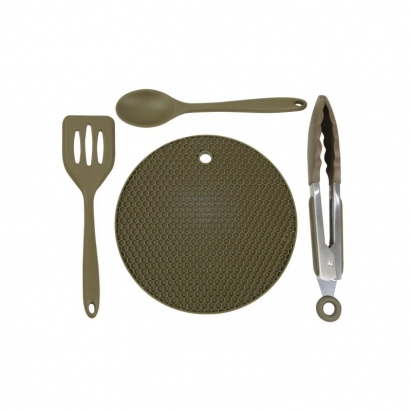 Trakker Silikonové kuchyňské nádobí Armolife Silicone Utensil Set Trakker Silikonové kuchyňské nádobí Armolife Silicone Utensil Set