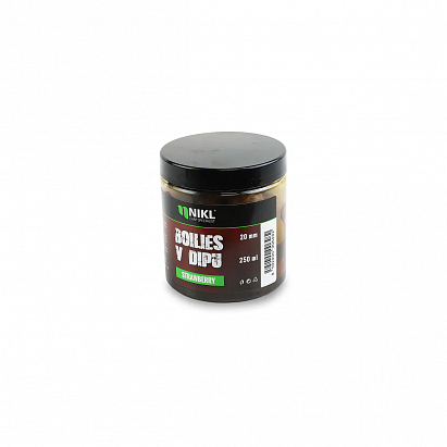 Nikl Boilies v dipu Strawberry 250ml Nikl Boilies v dipu Strawberry 250ml