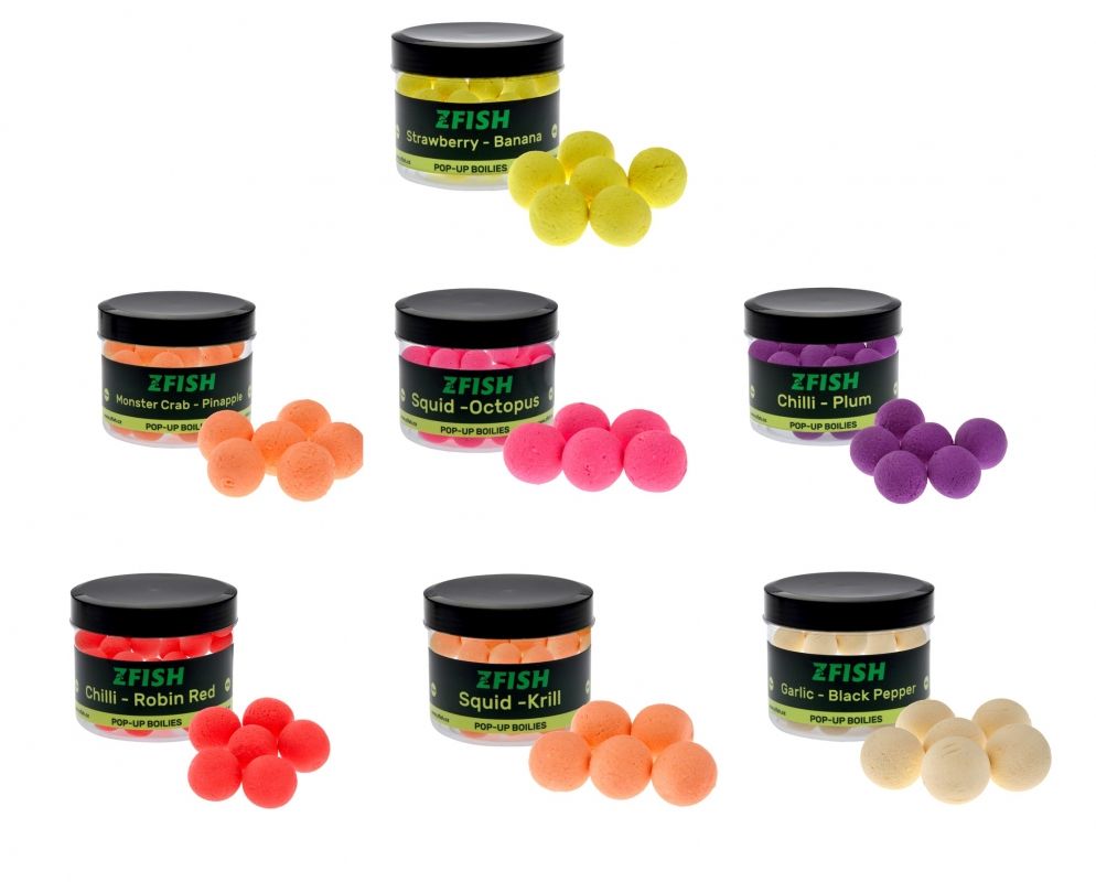 Zfish Boilies Pop Up 16mm 60g Rybářské potřeby Rybina
