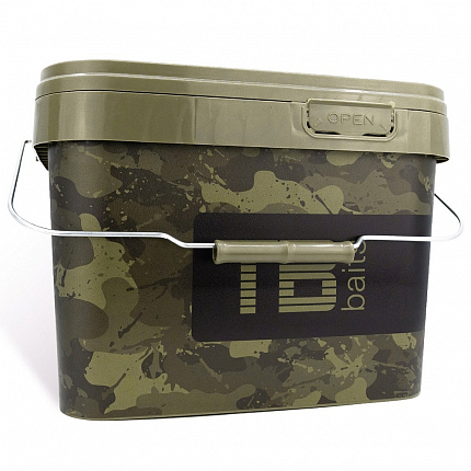 TB Baits Kbelík Carp Camo Premium 10 L