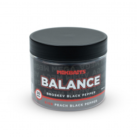 Mikbaits Mega Balance 300ml BigB Broskev Pepř 30mm