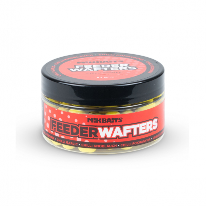 Mikbaits Feeder Wafters 100ml - Chilli Česnek 8 + 12 mm
