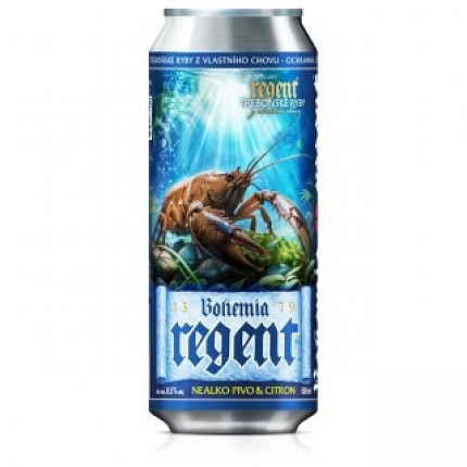 Bohemia Regent Nealkoholické Pivo Lemon Dárkový Karton Vodní Říše 2 6 x 0,5 l