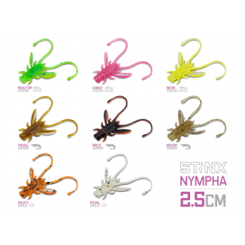 Umělá nástraha Delphin B! Stinx NYMPHA / 20ks - 2.5cm / PEARL Umělá nástraha Delphin B! Stinx NYMPHA / 20ks - 2.5cm / PEARL