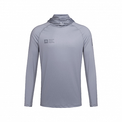 Mikado Long Sleeve – Rybářská Mikina S Kuklou – S Uv/upf Filtrem – Šedá – Velikost 4xl – 1 Ks Mikado Long Sleeve – Rybářská Mikina S Kuklou – S Uv/upf Filtrem – Šedá – Velikost 4xl – 1 Ks