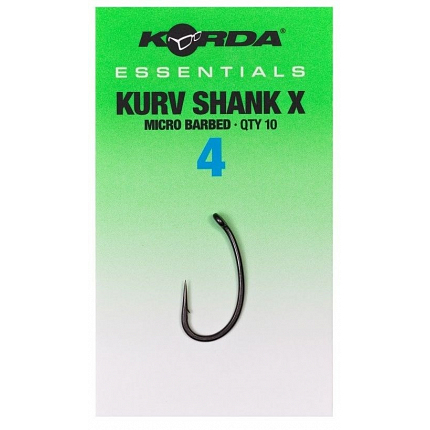 Korda Háčky Essentials Kurv X Barbed 10 ks
