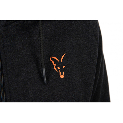 Fox Mikina Collection Lightweight Hoodie Orange Black