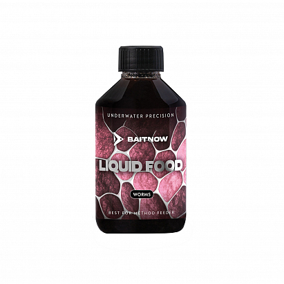 BaitNow Liquid Method Feeder Liquid Food Červi 250ml BaitNow Liquid Method Feeder Liquid Food Červi 250ml