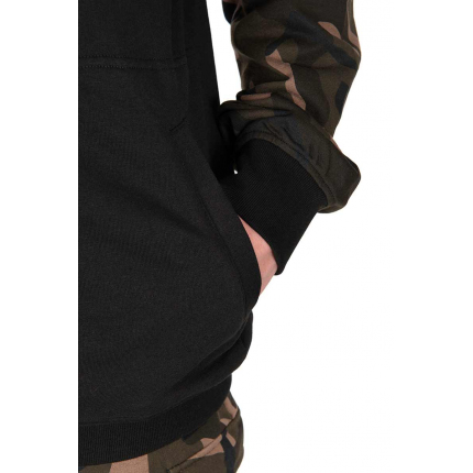 Fox Mikina LW Black Camo QTR Zip
