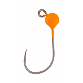 Mikado JIGOVÉ HLAVIČKY WOLFRAM - M-Craft - 1.55 g - 5 mm/4- UV ORANŽOVÁ - 3 ks