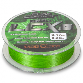 Iron Claw šňůra LCX8 150m 0,24mm zelená Iron Claw šňůra LCX8 150m 0,24mm zelená