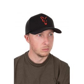 Fox Kšiltovka Collection Baseball Cap Black Orange