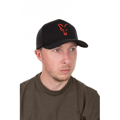 Fox Kšiltovka Collection Baseball Cap Black Orange