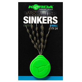 Korda Stoppery Tungstenové Sinkers Weedy Green Large 12 ks