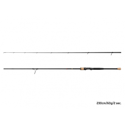 Delphin Prut Hardz 2,3 m 60 g 2 díl