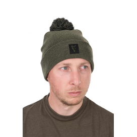 Fox Čepice Collection Bobble Hat Green Black