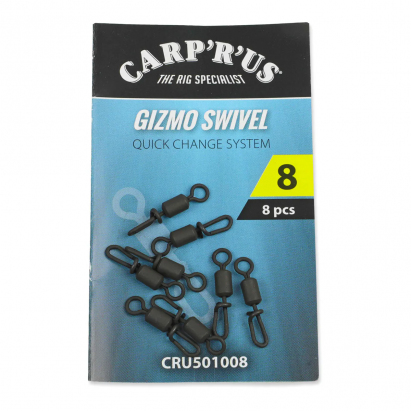 Carp´R´Us Obratlíky Gizmo Quick Change Swivel vel.8, 8ks Carp´R´Us Obratlíky Gizmo Quick Change Swivel vel.8, 8ks
