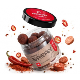Delphin Vyvážené Boilies BreaX HotHELL Robin Red Chilli Fr.Klobása 100 g Delphin Vyvážené Boilies BreaX HotHELL Robin Red Chilli Fr.Klobása 100 g