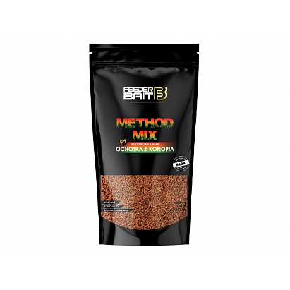 FeederBait Methodmix F1 Patentka Konopí 800 g