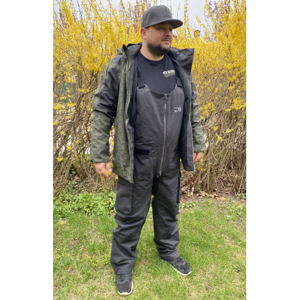 Daiwa Kalhoty Rainmax Bibs Carbon