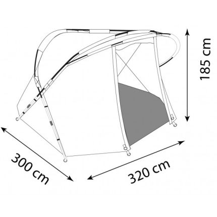Anaconda Bivak SideWinder 185