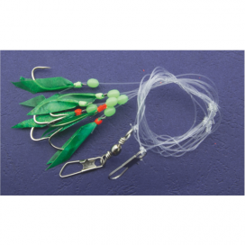 Mistrall systém pro lov sleďů 0,50mm velikost háčku 1 zelená