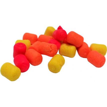 Dipované Q Balanced 5mm Carp feeder dambels 14g Jahoda