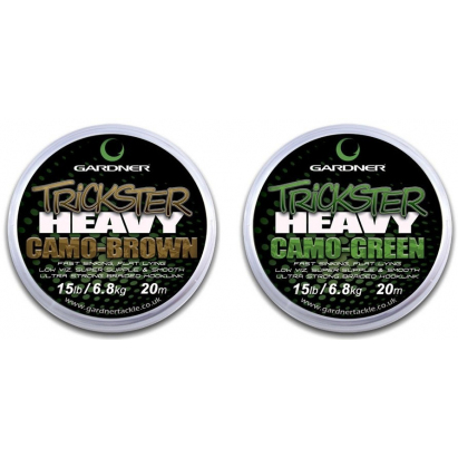 Gardner Spl. šňůra návazcová Trickster Heavy 20m/15lb