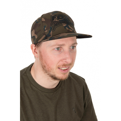 Fox Kšiltovka Camo Flat Peak Snapback Hat
