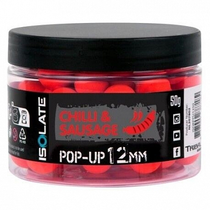 Shimano Plovoucí Boilie Isolate Pop-Up Chilli Sausage Fluo Red Shimano Plovoucí Boilie Isolate Pop-Up Chilli Sausage Fluo Red