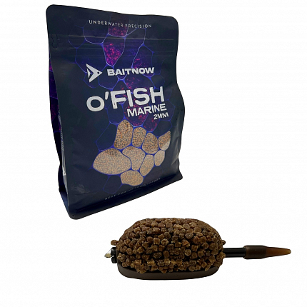 BaitNow Pelet Method Feeder O'fish Marine 2mm 800g 
