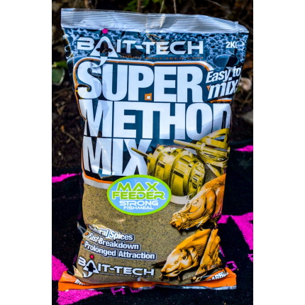 Bait-Tech krmítková směs Super Method Mix Max Feeder 2kg