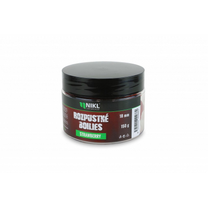 Nikl Rozpustné Boilies Strawberry 150 g