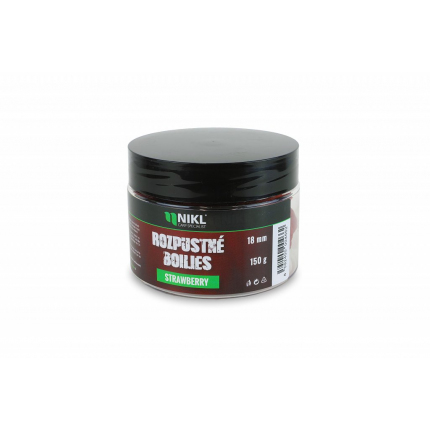 Nikl Rozpustné Boilies Strawberry 150 g