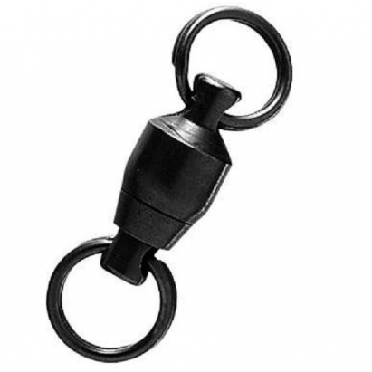 Hell-Cat Obratlík s ložiskem Swivel Bearing Black 100lb/60kg (3ks) Hell-Cat Obratlík s ložiskem Swivel Bearing Black 100lb/60kg (3ks)