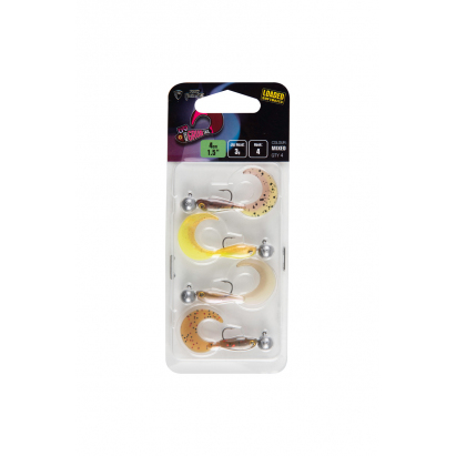 Fox Rage Ultra UV Micro Grub Tail Loaded Lure Pack