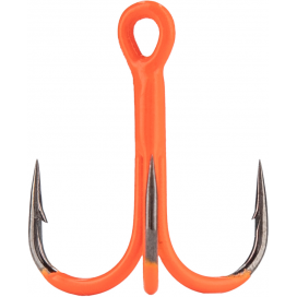 Mikado Trojháčky Jaws Nr 2/0 Uv Oranžové 6 Ks