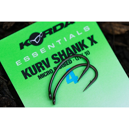 Korda Háčky Essentials Kurv X Barbed 10 ks