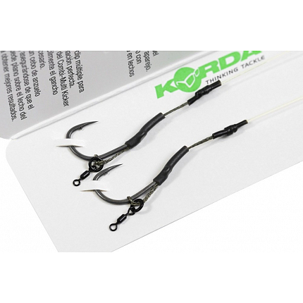 Korda Návazec Combi Multi Rig Wide Gape X 25 lb 2 ks