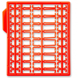 Anaconda zarážky Hair Extented Bait Stops červená 126ks