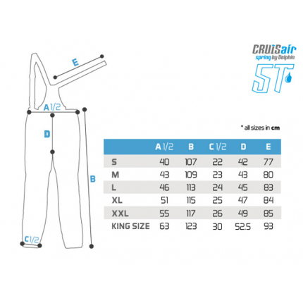 Delphin Kalhoty CruisAIR SPRING 5T