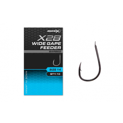 Matrix X2B - Wide Gape Feeder Hooks Matrix X2B - Wide Gape Feeder Hooks