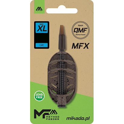 Mikado Krmítko Method Feeder Mfx Q.m.f. Vel Xl 60g 1 Ks Mikado Krmítko Method Feeder Mfx Q.m.f. Vel Xl 60g 1 Ks