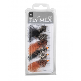 Mikado Sada Umělé Mouchy Streamers Woolly Bugger Barbed 1 Ks