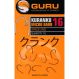 Guru Tackle Háček Kuranku Spade End Barbed 16