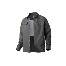 Košile s dlouhým rukávem Ezmar mid weight soft šedá Velikost: M Košile s dlouhým rukávem Ezmar mid weight soft šedá Velikost: M