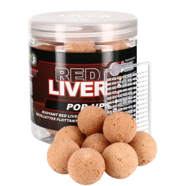 Starbaits Boilies Pop Up Red Liver 80g