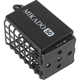 Mikado Krmítko Hranaté Se Dnem 60g (25x30x44) Černé 10 Ks